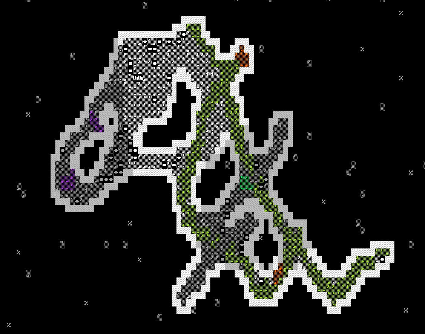 tileset preview of an underground mine